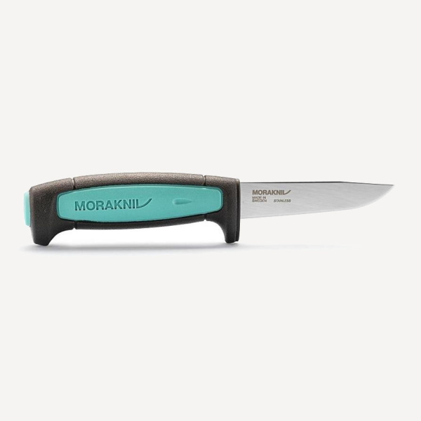Нож Morakniv Pro Flex (S) (чёрный/бирюзовый; нержавеющая сталь)